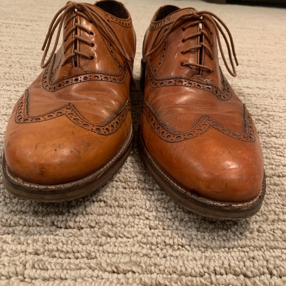 Tan Cole Haan Williams Wingtip Oxford SIZE 12
